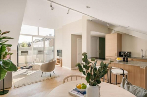 Dinbnb Apartments Grünerløkka I Penthouse with Private Rooftop I 2-Bedroom with Double Queen Room & 2 Bathrooms